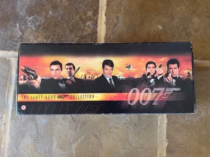 The JAMES BOND 007 Collection 19 Films VHS Video Box Set 2001 Complete - Picture 1 of 12