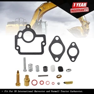 Carburetor Kit FIT For Tractor International Farmall Super HM W4 O4 W6 O6 USA - Picture 1 of 8