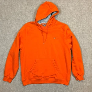 Vintage Y2K Nike Herren Größe XL Brustumfang Swoosh Orange Sweatshirt EUC - Bild 1 von 7