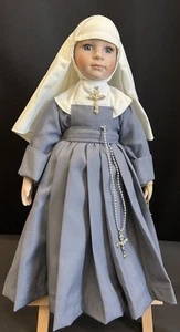 Kingstate the Dollcrafter Porzellan Nonne Puppe 17 Zoll Schwester Mercy RAR - Bild 1 von 14