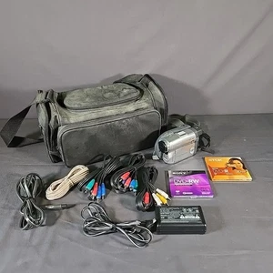 Videocamera Handycam Sony DCR-DVD201 Mini DVD con batteria - senza caricatore - testata - Foto 1 di 19