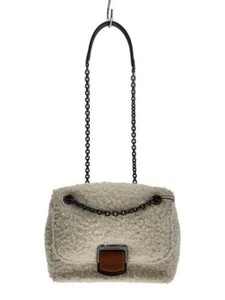 LONGCHAMP Shoulder Bag WHT - Picture 1 of 6