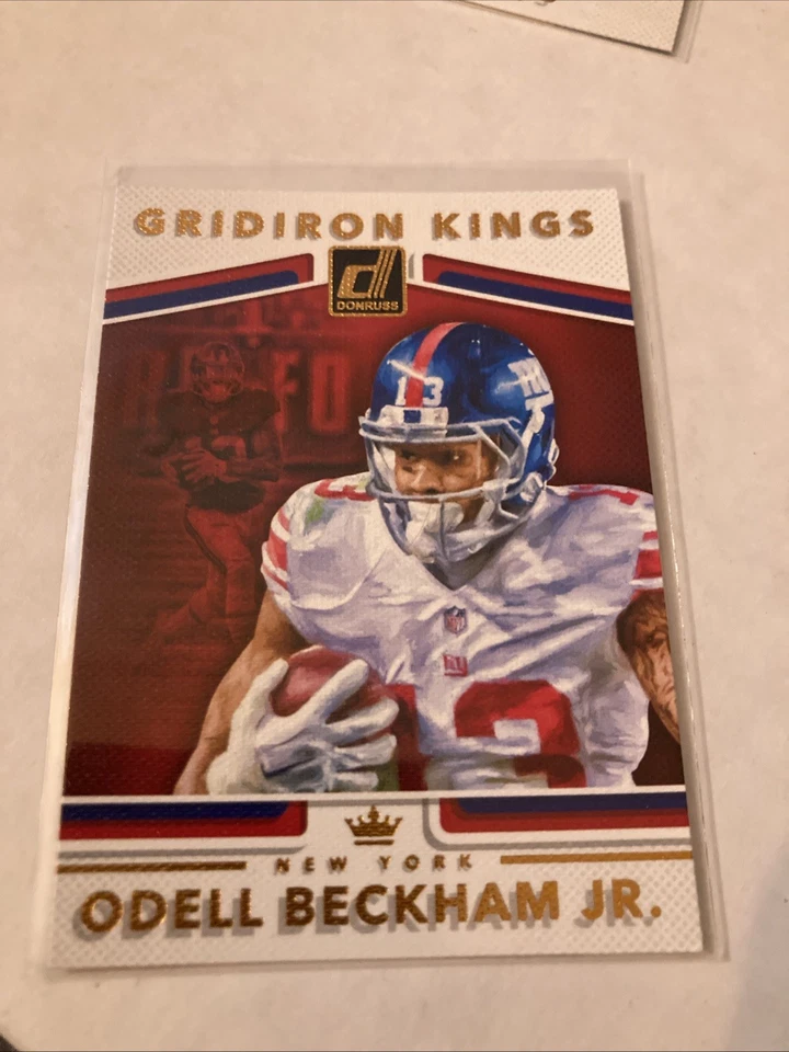 2017 Donruss Football Gridiron Kings #8 Odell Beckham Jr Giants - Image 1 of 1