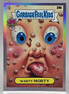 2025 Spazzatura Secchio Bambini 40° Anniversario Warty Morty STAMPA CORTA #39b - Foto 1 di 2