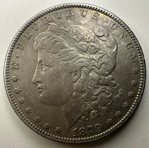 1879 P Morgan Silver Dollar I3 - Picture 1 of 2
