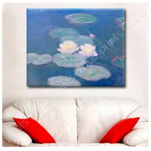 Seerosen von Claude Monet | Poster oder Wandsticker Aufkleber | Wandbild Deko - Bild 1 von 18