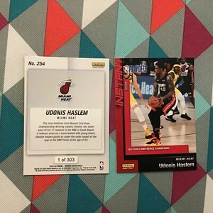 Udonis Haslem #254 Heat 1 of 303 made East Champions 2019-20 PANINI INSTANT - Picture 1 of 1