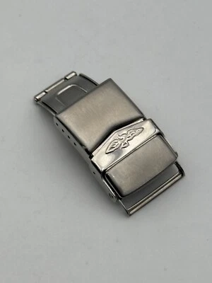 Hebilla desplegable vintage de 18 mm Foto 1 de 4