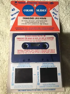 Las Vegas Vintage Color Slides & Narration Panorama International  1980  Sealed - Picture 1 of 5