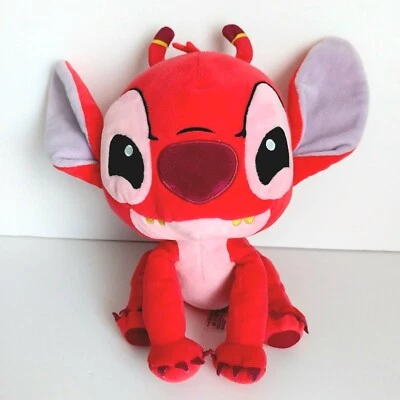 Disney Lilo And Stitch Leroy Plush Toy Red 28cm  Soft Toy - Image 1 of 4