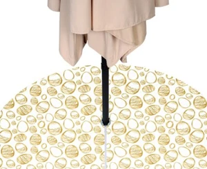 Golden Easter Eggs Outdoor Water Repellent Tablecloths w/ zipper/umbrella hole - Picture 1 of 6