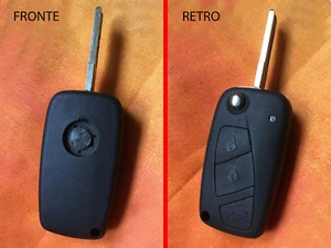 GRUPPO FIAT - CHIAVE AVVIAMENTO CON TELECOMANDO senza logo - Imagen 1 de 1