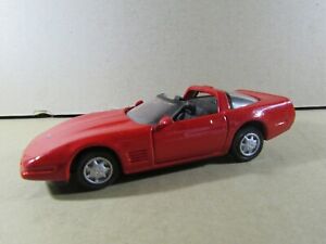372S Maisto Chevrolet Corvette ZR-1 Red 1:3 8 Toy To Friction Works Not