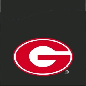 Georgia Bulldogs Black and Red Solid Logo Cell Phone Wallet by Desden - Picture 1 of 1