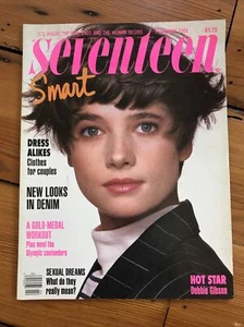 Vintage Seventeen Magazine February 1988 Debbie Gibson Clothes For Couples - Picture 1 of 6