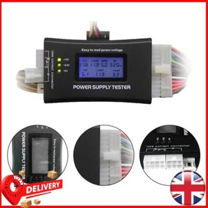 20/24 Pin Power Measuring LCD Display Power Measuring Tester for ATX BTX ITX TFX - Photo 1/11