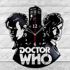 Vinyl Clock Doctor Who  Vinyl Record Wall Clock Home Decor Handmade 462 