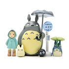 6Pcs Anime My Neighbor Totoro Mei Bus Stop Coal Ball Umbrella Figurine Toy Gift