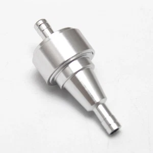 Anodized Alloy Fuel Petrol Diesel Inline Filter 1/4" 6mm for Motorcycle Scooter - Picture 1 of 5