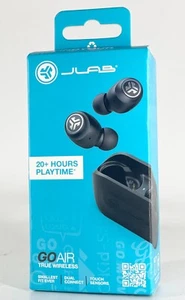 Jlab Go Air Auricolari Bluetooth True Wireless + Custodia di Ricarica - Nero (Nuovi-Sigillati) - Foto 1 di 2