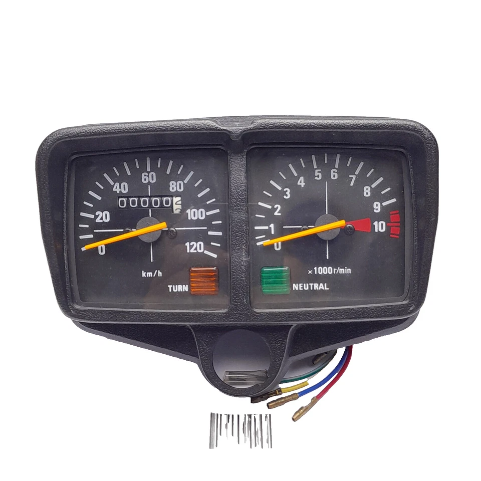 Velocímetro velocímetro Honda CG125 Mayfit XL125 WIN100 JX110 CG110 KMH RPM NOS Foto 1 de 4