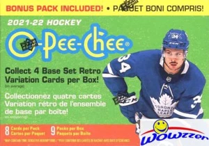 2021/22 Upper Deck OPC Hockey EXCLUSIVE HUGE Factory Sealed Blaster Box - Picture 1 of 2