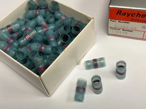 Löthülse Shield Terminator Koax RG59 RG6/U 7,10mm PVDF Raychem D-103-00 - Bild 1 von 2