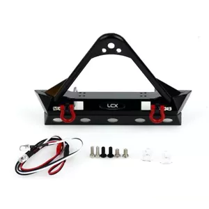 Parachoques delantero de metal LCX para Traxxas TRX4 TRX6 Axial SCX10 II SCX10 III SCX10 PRO - Imagen 1 de 7