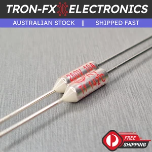 2PCS 142°C RY Thermal Fuse Cut Off Temperature Control Switch TF 10A 250V RY142 - Picture 1 of 8