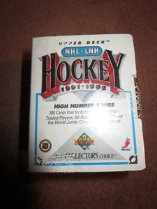 1991-92 Upper Deck High Number Series Hockey 200 card sealed box - Picture 1 of 1