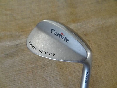 Carbite BASIC AWR 52°/8 Wedge ⛳ Steel Stiff - Image 1 of 4