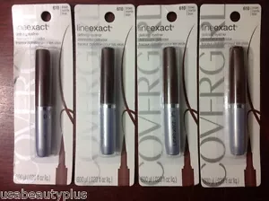 LOTE DE 4 - Delineador de ojos líquido Covergirl Lineexact, marrón #610 NUEVO Y SELLADO - Imagen 1 de 3