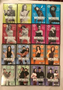 Avengers The Complete Emma Peel Mega-Set DVD 2001 16-Disc Set GOOD CONDITION - Imagen 1 de 10
