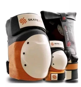 SKATEWIZ Adult Knee and Elbow pads Ice skates for women - Roller skates pads ... - Picture 1 of 4