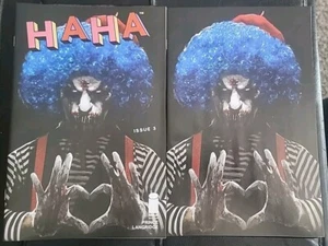 HAHA #3 John Gallagher Cómic Variante Virgen Set Wanted Comix - Imagen 1 de 5