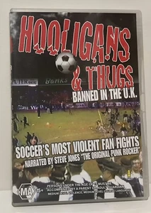 Hooligans & Thugs - Soccer Fan Fights - DVD Region 4 | VGC | Free Postage - Picture 1 of 3