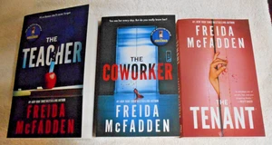 Freida McFadden, The Tenant, The Coworker & The Teacher, Trade Paperbacks, 2020s - Picture 1 of 1