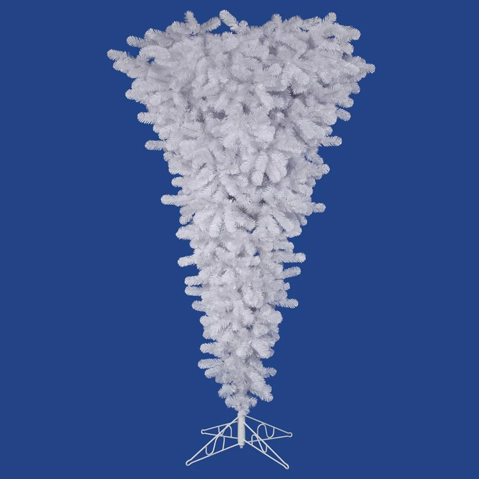 Árbol al revés blanco Vickerman 5,5' x 38" 519T - A107555 Foto 1 de 1