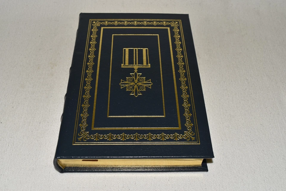 SIGNED Easton Press DEATH OF SANTINI FATHER SON Conroy 1ST #295/550 LEATHER FINE Foto 1 de 4