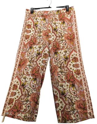 Jm Collection Plus Size Pull-on Satin Medallion Pants Size 2X  P601 - Image 1 of 4