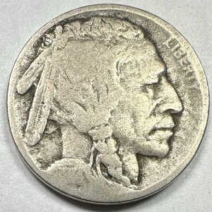 1914-D BUFFALO NICKEL. NICE GOOD+ SCARCE DATE CIRCULATED COIN! - Picture 1 of 2