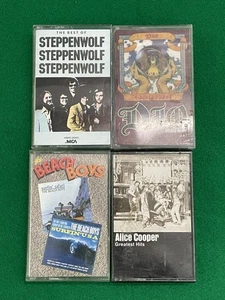 70’s/80’s Vintage Rock Cassette Lot  - Imagen 1 de 9