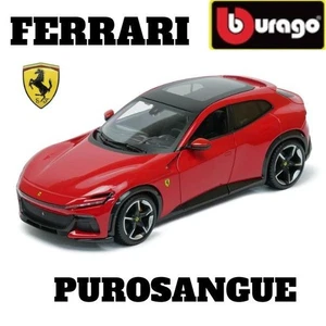 BBURAGO : 1/24 : FERRARI : PUROSANGUE : 18-26030 : DIE-CAST Model : Red - Picture 1 of 7