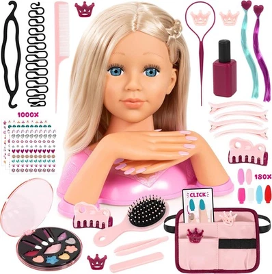 Bayer Charlene Super Model Styling Kopf und Nägel Zubehör