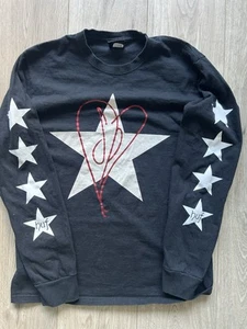Huf x Smashing Pumpkins Starla Long Sleeve T-Shirt Black Preowned Size Medium - Picture 1 of 6