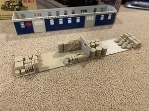 One 50' Overland  Baggage Car Interiors  Ho Scale Fits Roundhouse Only - Picture 1 of 5