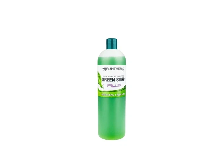 Panthera - Grüne Seife - Konzentrat mit Zaubernuss + Aloe Vera Green Soap 1L