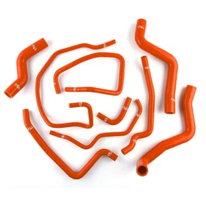 ZAP Silicone Heater + Radiator Hoses kit Fit Mazda RX-8 13B SE3P RX8 Orange - Picture 1 of 7
