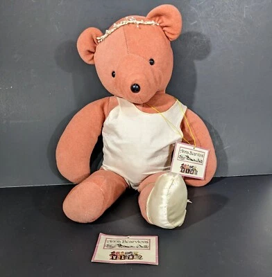 Bailarina de peluche North American Bear Co 20" Anna Bearlova (falta zapato) Foto 1 de 4