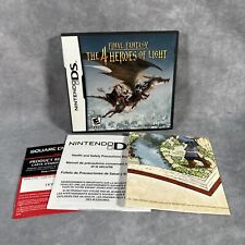 Final Fantasy: The 4 Heroes of Light DS-CASE, POSTER, INSERTS ONLY - **No Game**